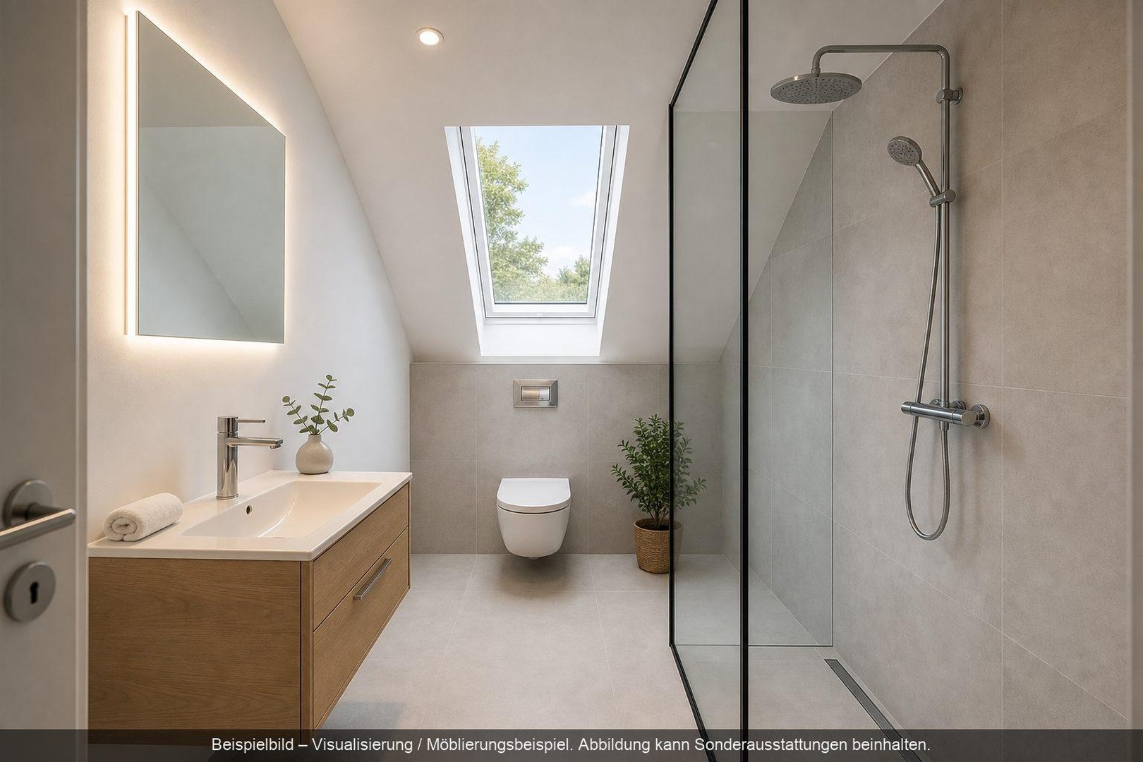 Exklusives A+ Neubau-Reihenhaus mit PV-Speicher, Premiumküche & Garten – Mering – Vorschaubild 13