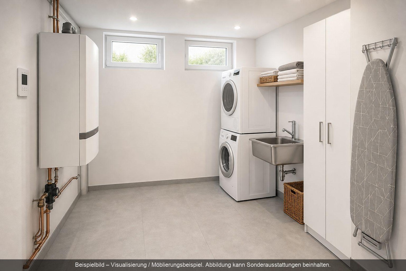 Exklusives A+ Neubau-Reihenhaus mit PV-Speicher, Premiumküche & Garten – Mering – Vorschaubild 14