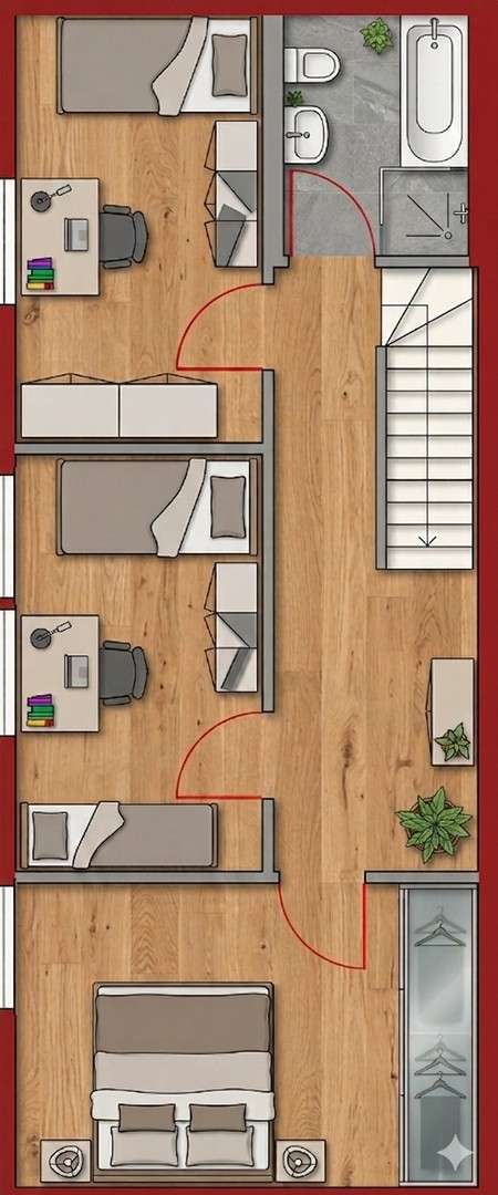 Maisonette unter Reet am Elbdeich – hochwertiger Erstbezug im kernsanierten Bauernhaus – Hamburg – Vorschaubild 19
