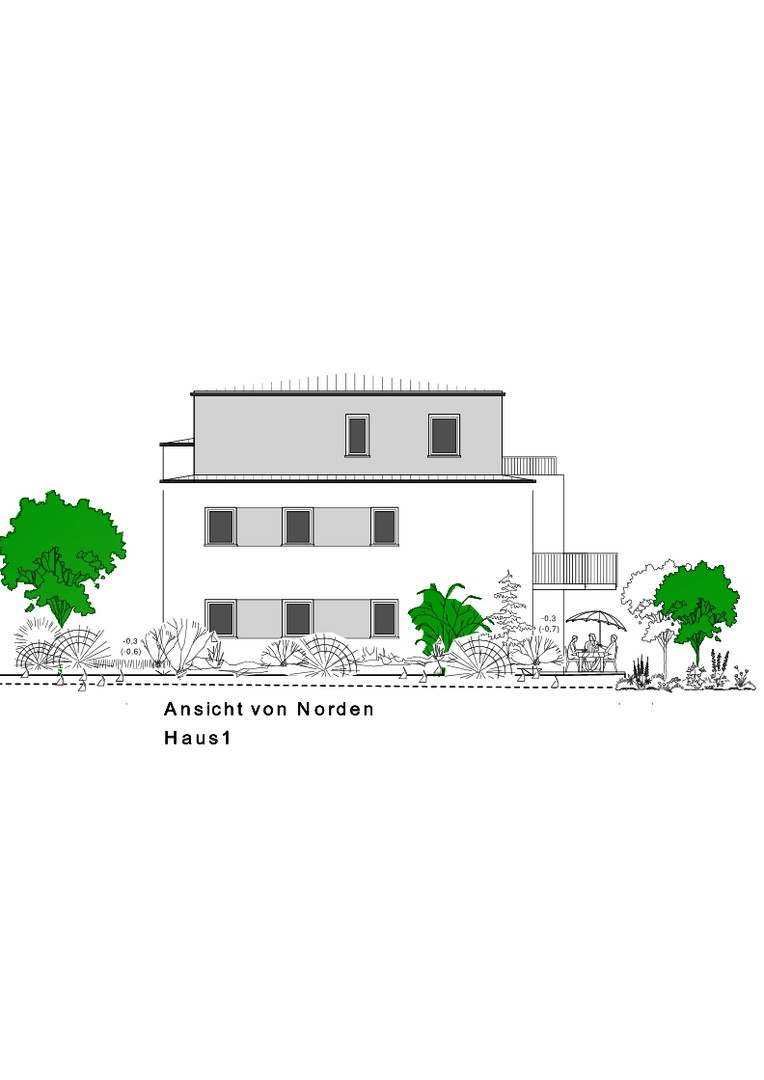 Im Grünen und doch zentral! Ruhige 3,5 Zimmer Wohnung mit großen Balkon in Freising-Stadt/Isarauen – Freising – Vorschaubild 44