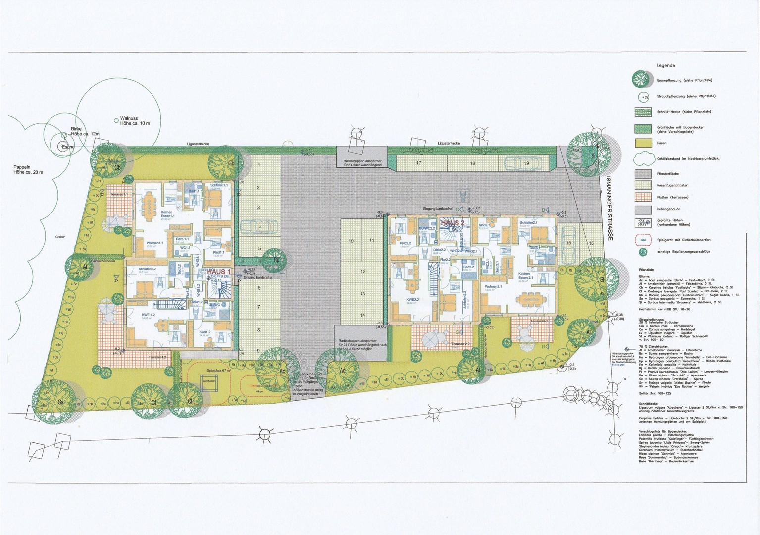 Im Grünen und doch zentral! Ruhige 3,5 Zimmer Wohnung mit großen Balkon in Freising-Stadt/Isarauen – Freising – Vorschaubild 45