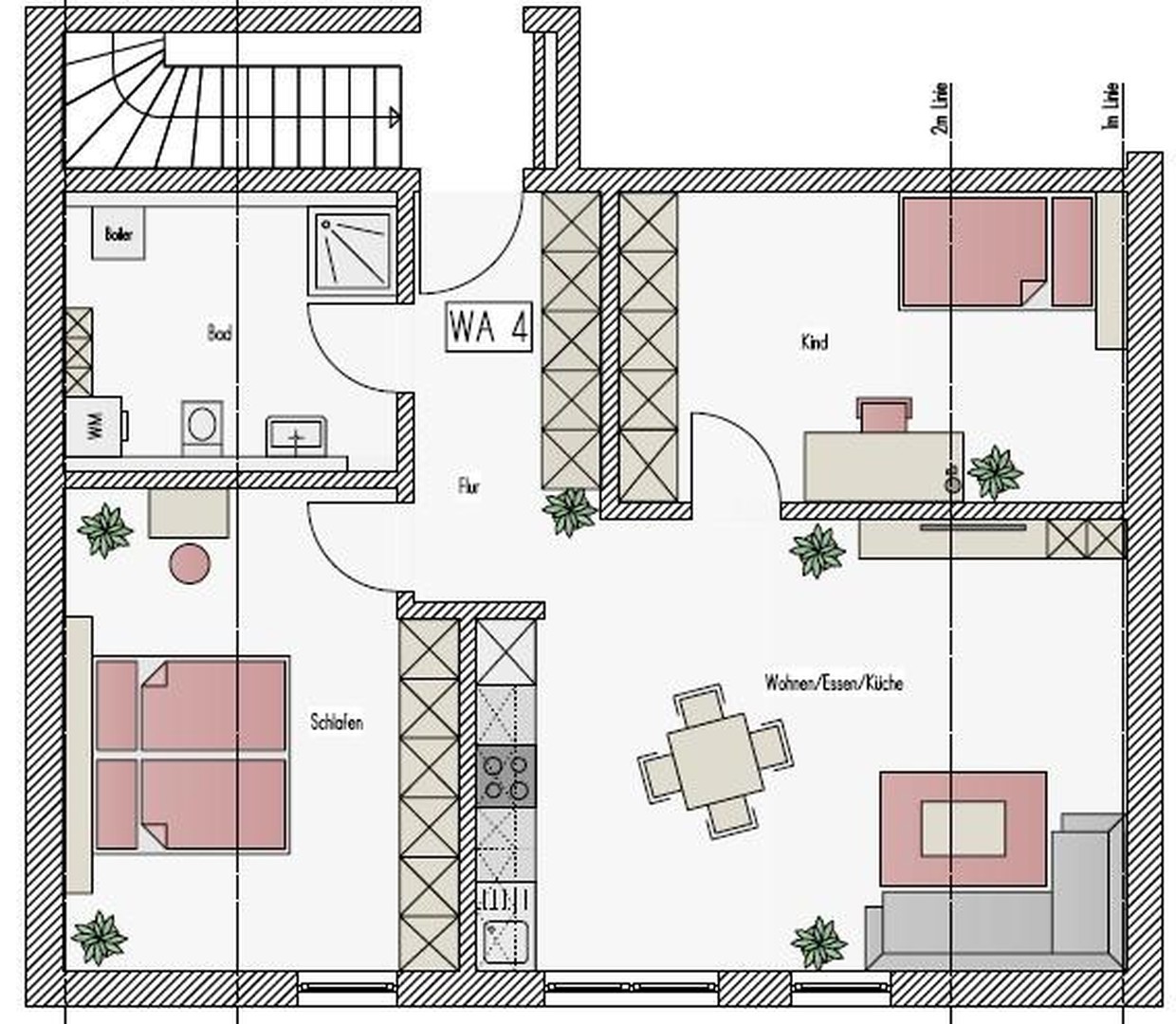 3 Zimmer Neubauwohnung - Dachgeschoss (Nr. 4) – Schwandorf – Vorschaubild 19