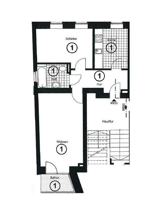 Schicke 2-Zimmer-Wohnung in Leipzig Altlindenau! – Leipzig – Vorschaubild 5