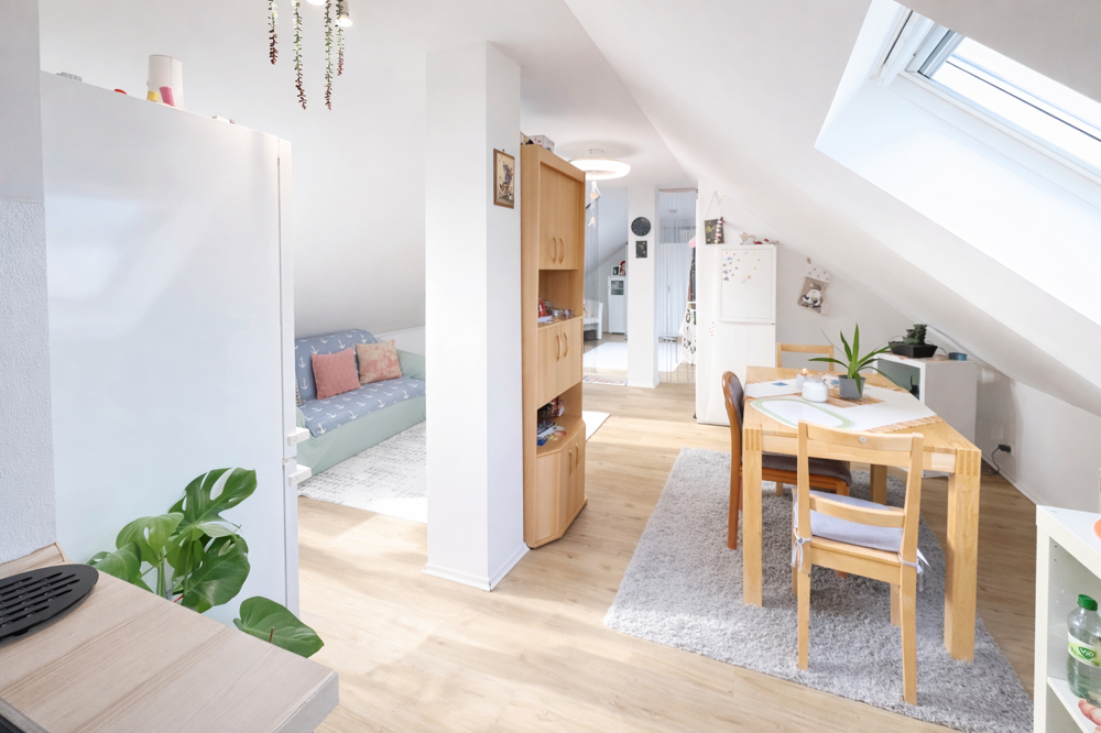 helle 1,5 Zimmer Dachgeschosswohnung für Kapitalanleger – Ulm / Gögglingen – Vorschaubild 7
