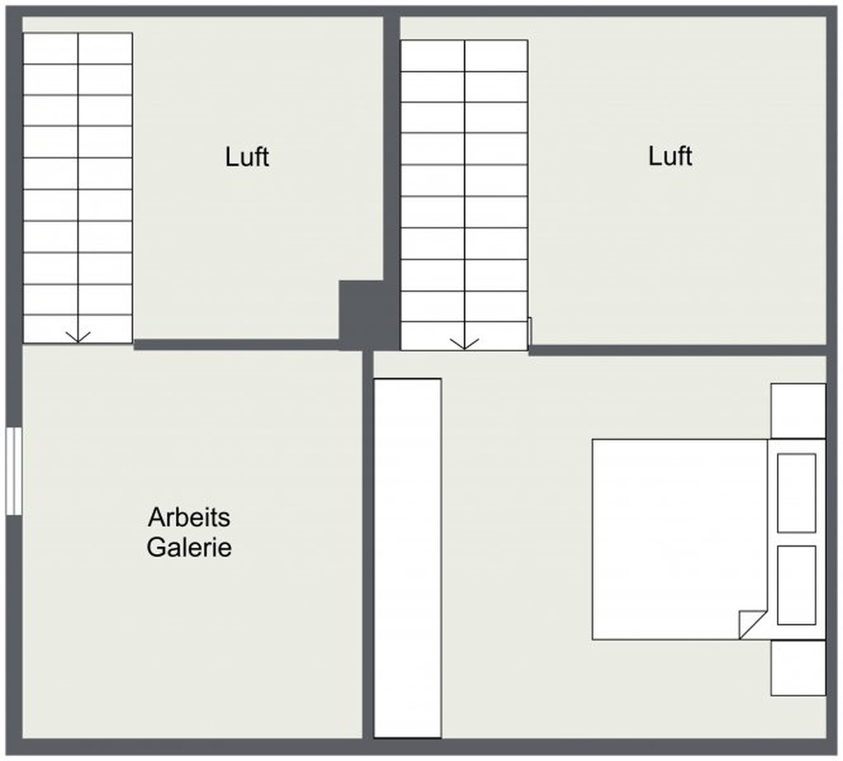 Loftfeeling auf 2 Ebenen, außergewöhliche & lichtdurchflutete Galeriewohnung – Leipzig – Vorschaubild 23