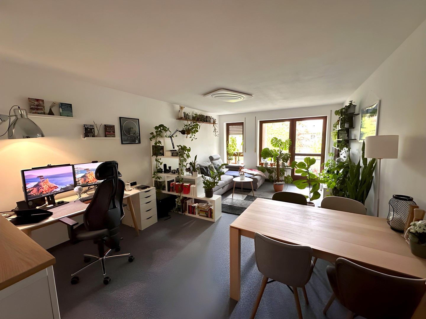 helle 2-Zimmer-Wohnung mit Balkon und Einbauküche in Augsburg – Augsburg – Vorschaubild 8
