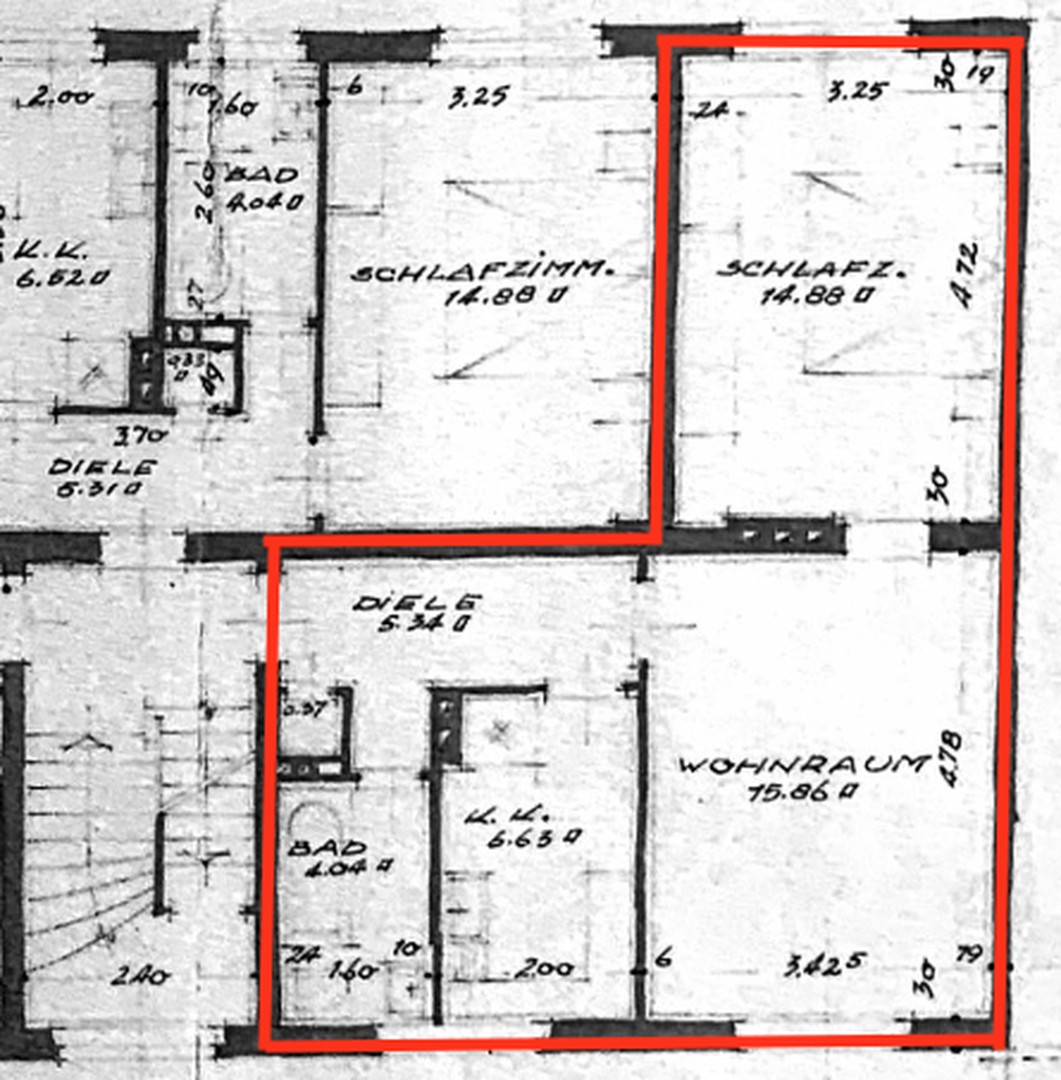 Erstbezug nach Sanierung | Moderne 2-Zimmer-Wohnung | oberste Etage – Wuppertal – Vorschaubild 10