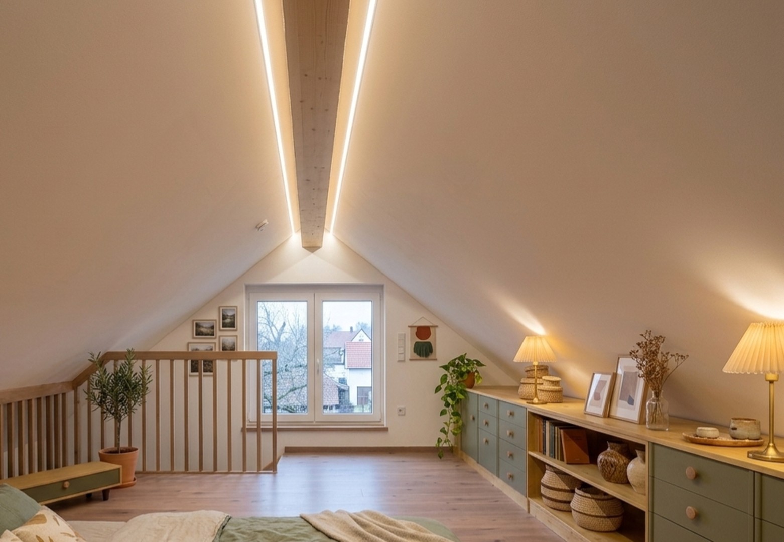 Möbiliertes Aparmtment im Charlet-Stil – Eching – Vorschaubild 6