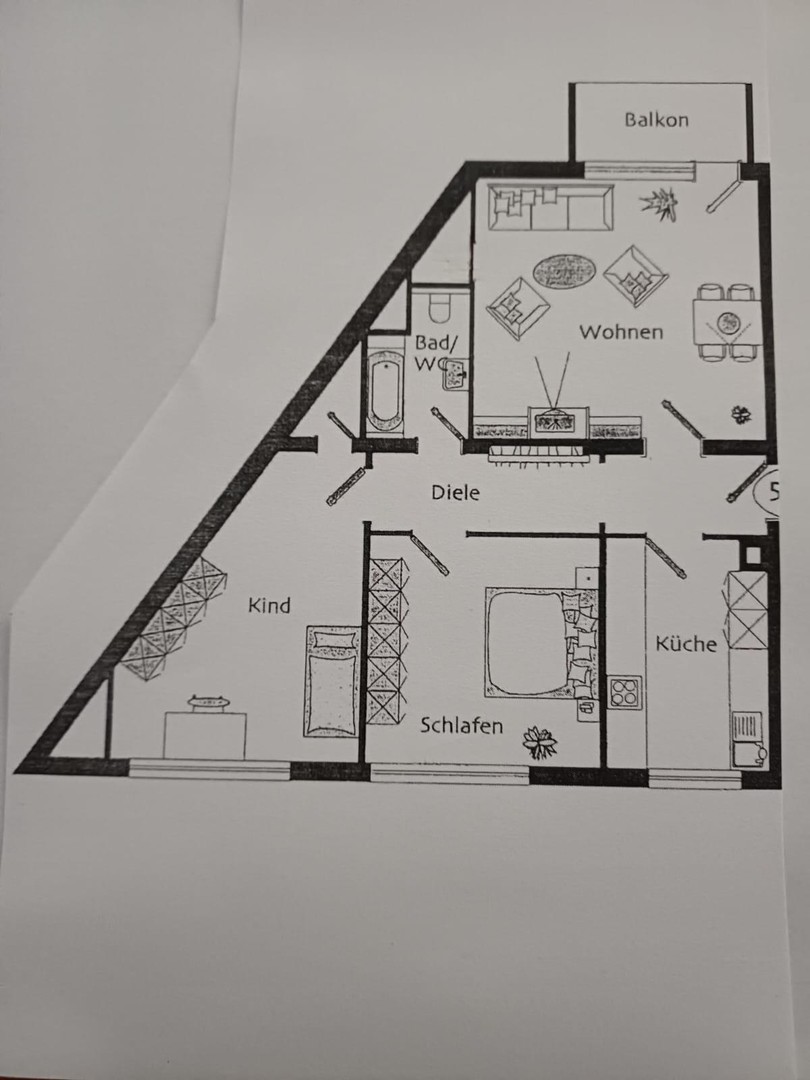 Sanierte und zentral gelegene 3 Zimmerwohnung in OB-Osterfeld – Oberhausen – Vorschaubild 6