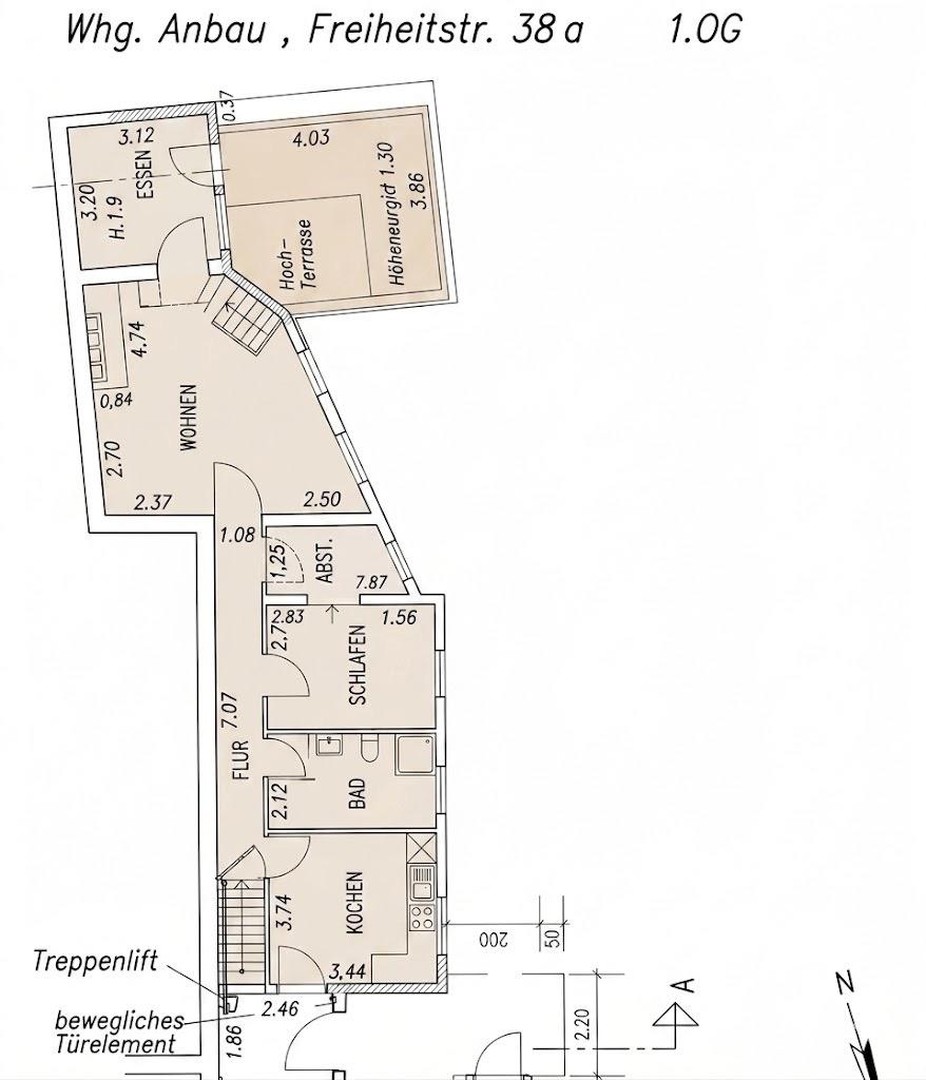 Großzügiges Wohnen auf zwei Ebenen - 3 Schlafzimmer und gepflegtes Ambiente in Hagen-Hohenlimburg – Hagen – Vorschaubild 2