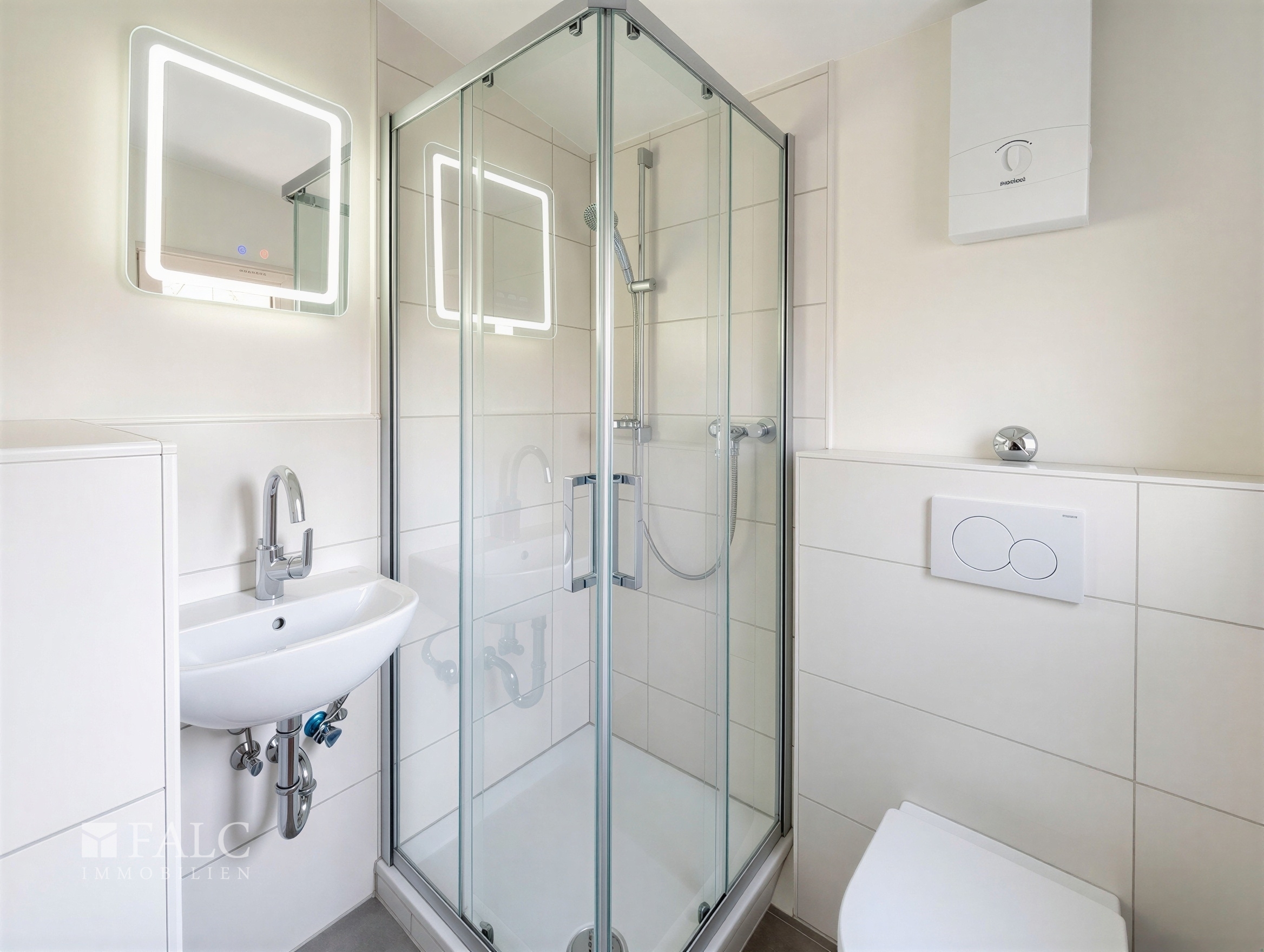 Ideal für Singles, Paare oder WGs: 2-Zimmer-Wohnung mit Gartenmitnutzung – Düsseldorf / Heerdt – Vorschaubild 3
