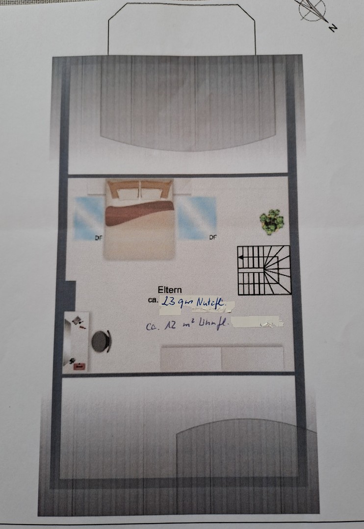 Charmante 3-Zimmer-Maisonettewohnung, TG-Stellplatz & Balkon in grüner Lage von Hamburg Meiendorf – Hamburg – Vorschaubild 43