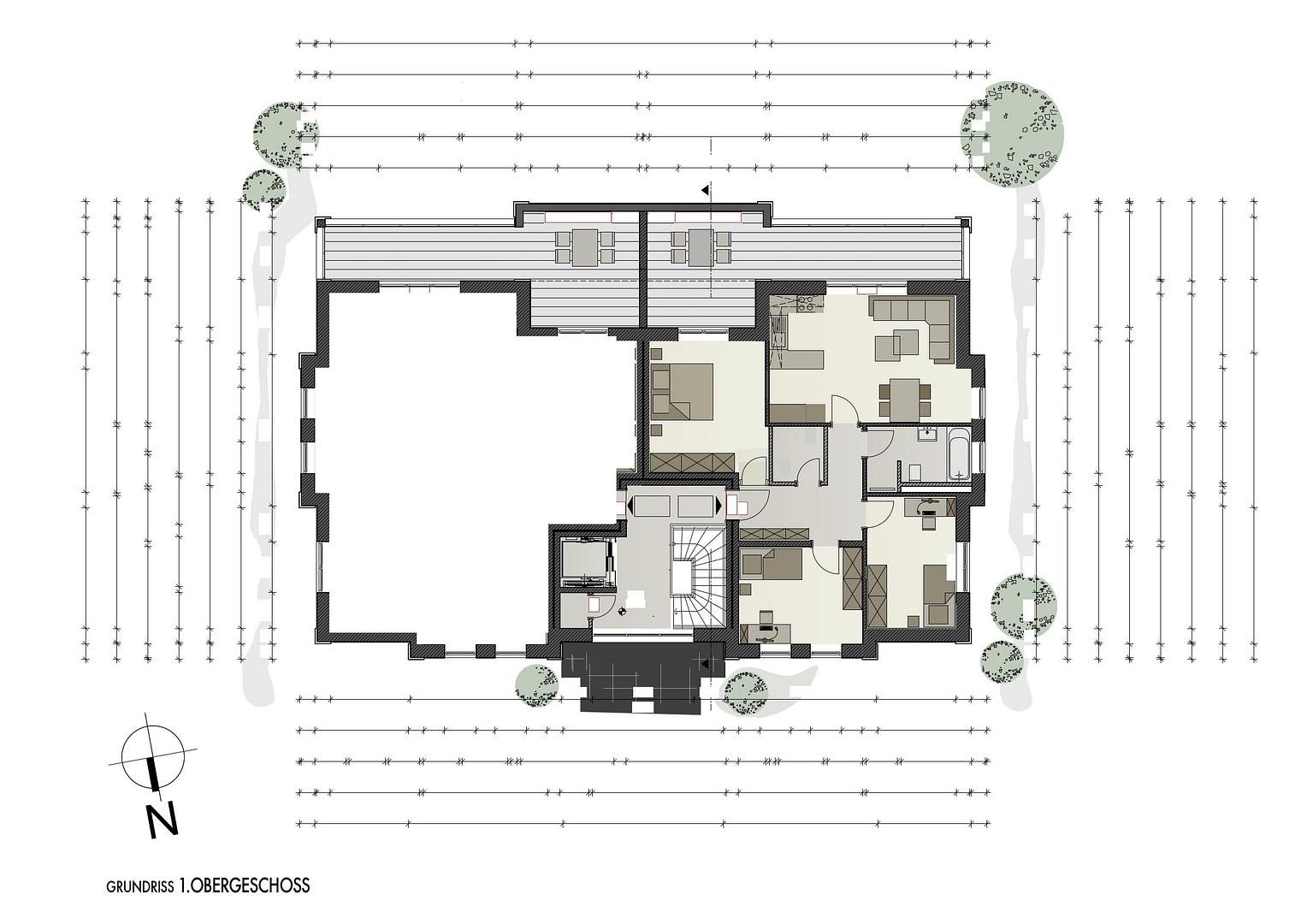 4 Zimmer Oberwohnung mit Balkon im Villenquartier *Erstbezug* – Potsdam – Vorschaubild 13