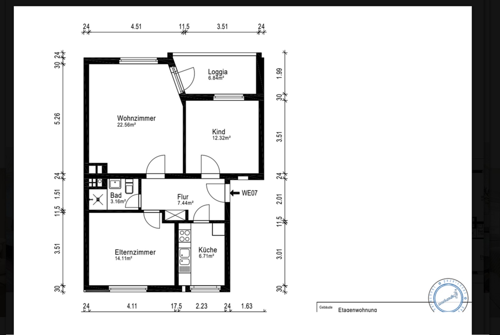 3-Zimmer-Wohnung | Zentrale Lage | EBK | Sofort bezugsfrei – Bremerhaven – Vorschaubild 9