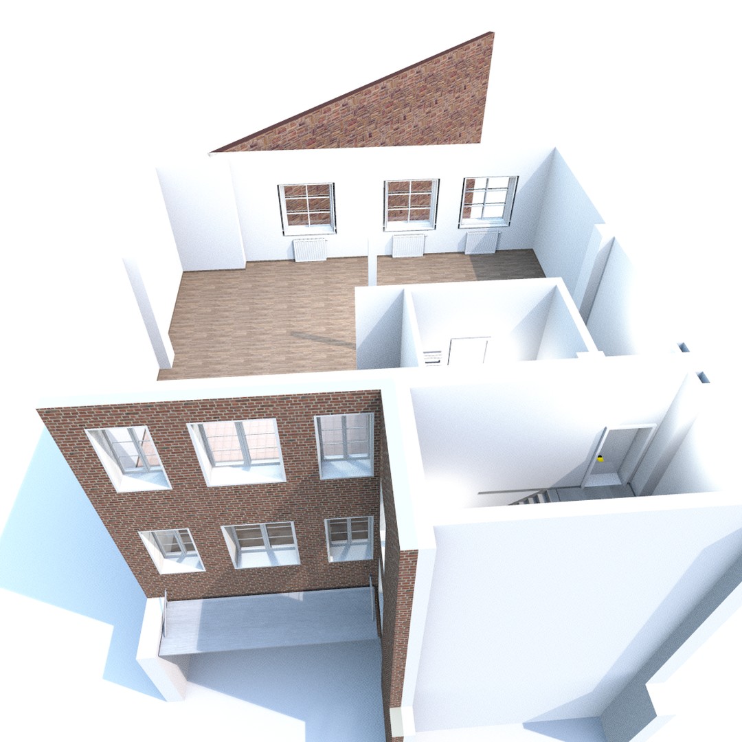 Große, geräumige 1-Zimmer-Loft am Kronenplatz – Karlsruhe – Vorschaubild 2