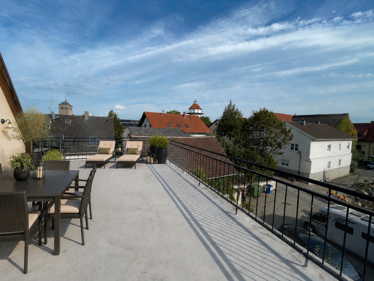 Maisonette-Wohnung mit großer 40m² Dachterrasse in Sinsheim-Hilsbach – Sinsheim-Hilsbach – Vorschaubild 2
