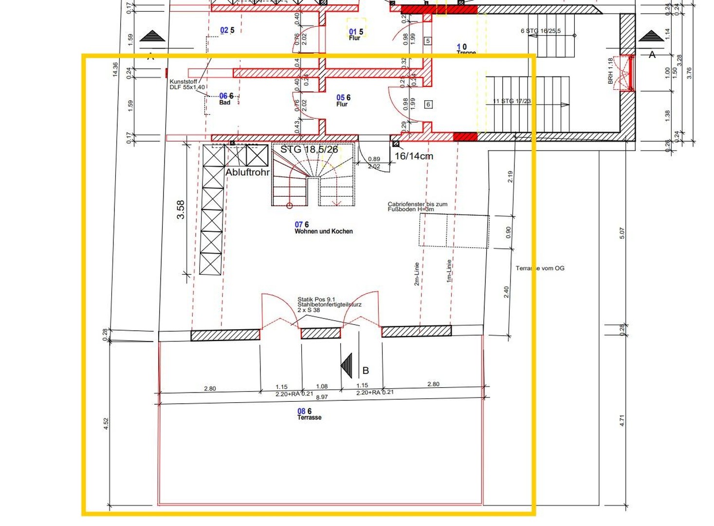 Maisonette-Wohnung mit großer 40m² Dachterrasse in Sinsheim-Hilsbach – Sinsheim-Hilsbach – Vorschaubild 26