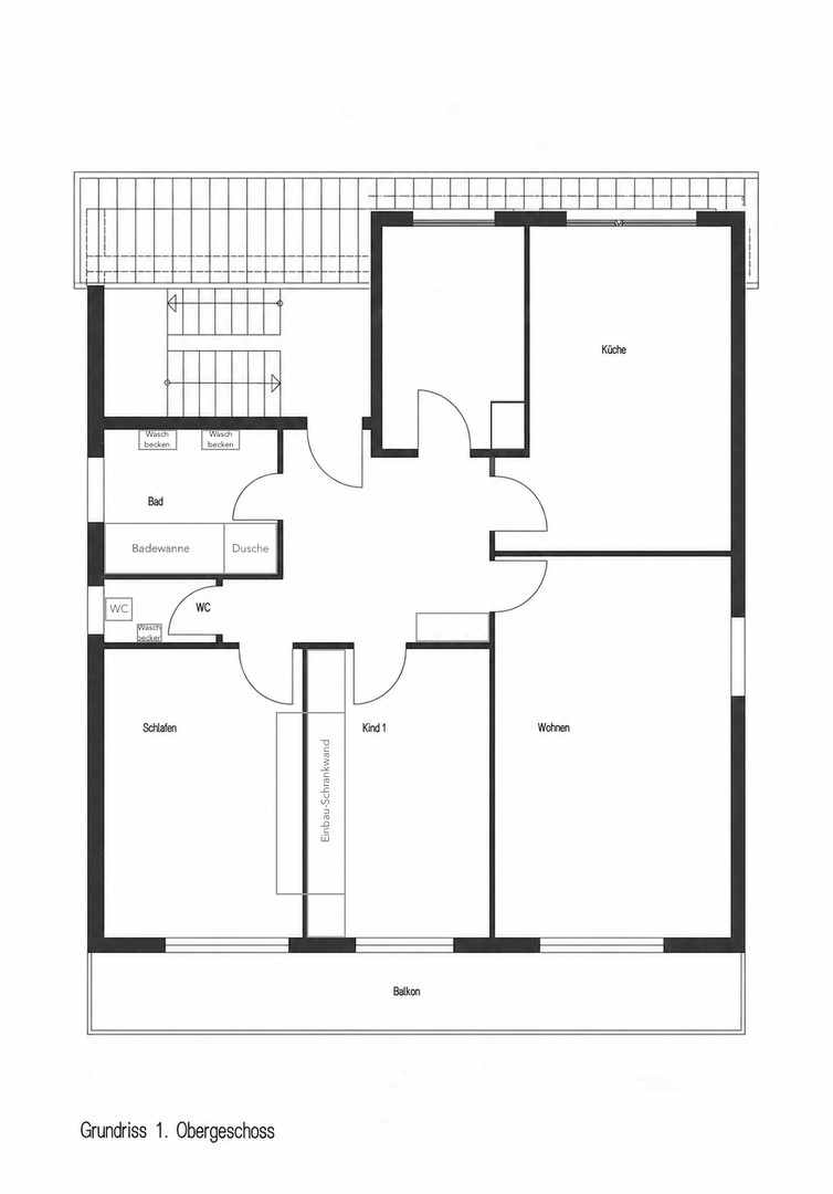 Großzügige 4-Zimmer-Wohnung mit Südbalkon und Klimaanlage in Wangen – Wangen – Vorschaubild 13