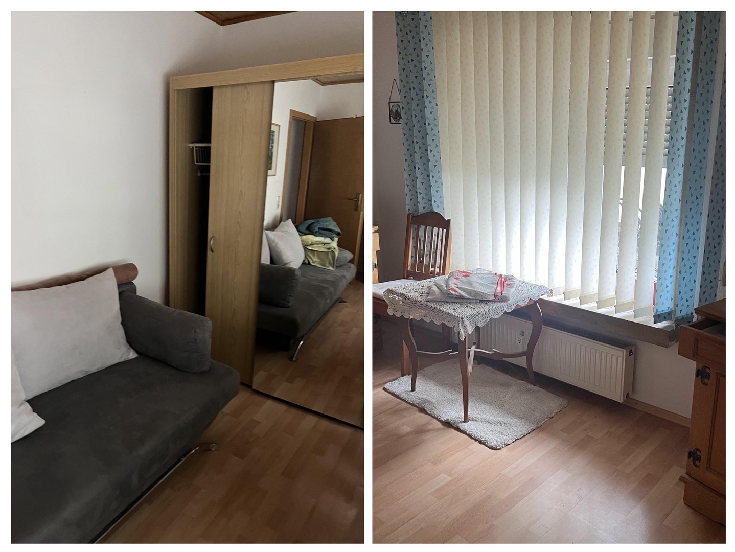 Helle 4-Zimmerwohnung in Leimen, EG mit Balkon und Einbauküche, auch gut WG geeignet – Leimen – Vorschaubild 5