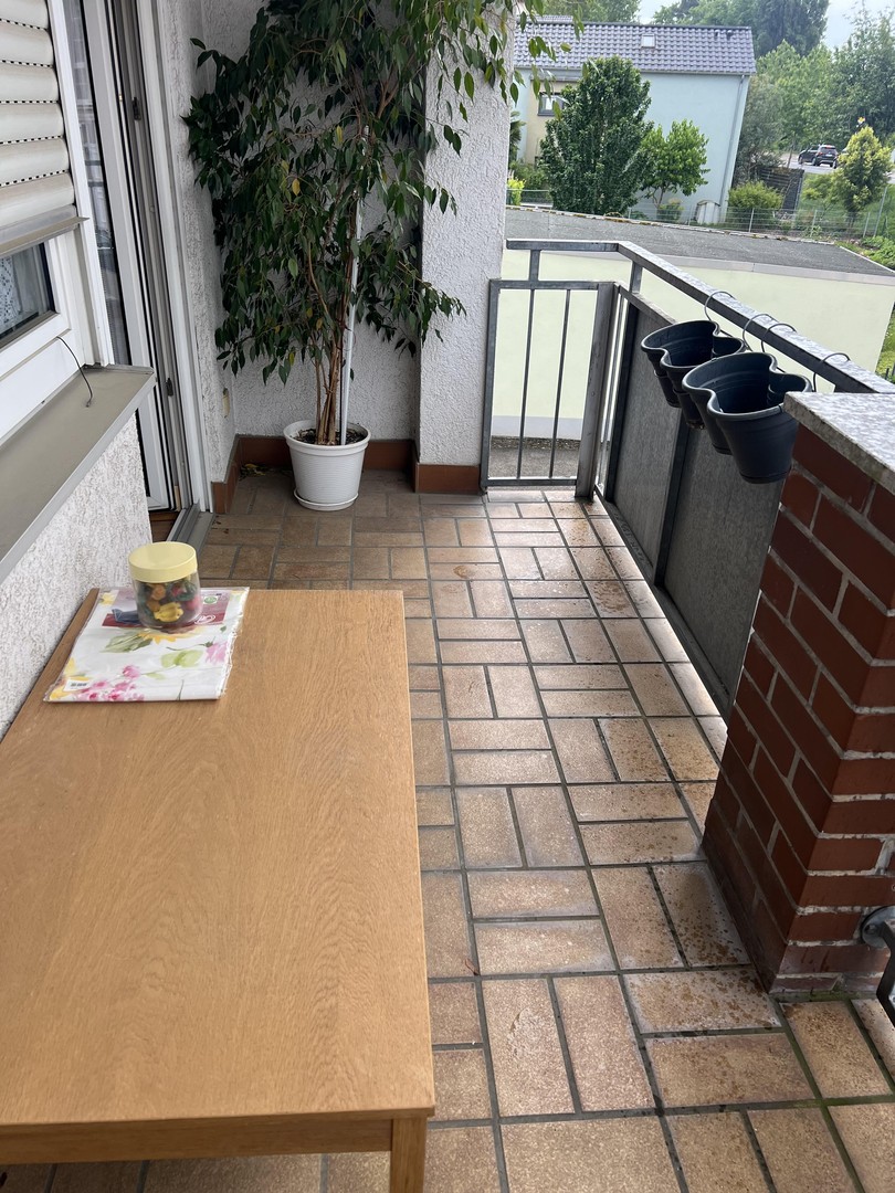 Helle 4-Zimmerwohnung in Leimen, EG mit Balkon und Einbauküche, auch gut WG geeignet – Leimen – Vorschaubild 9
