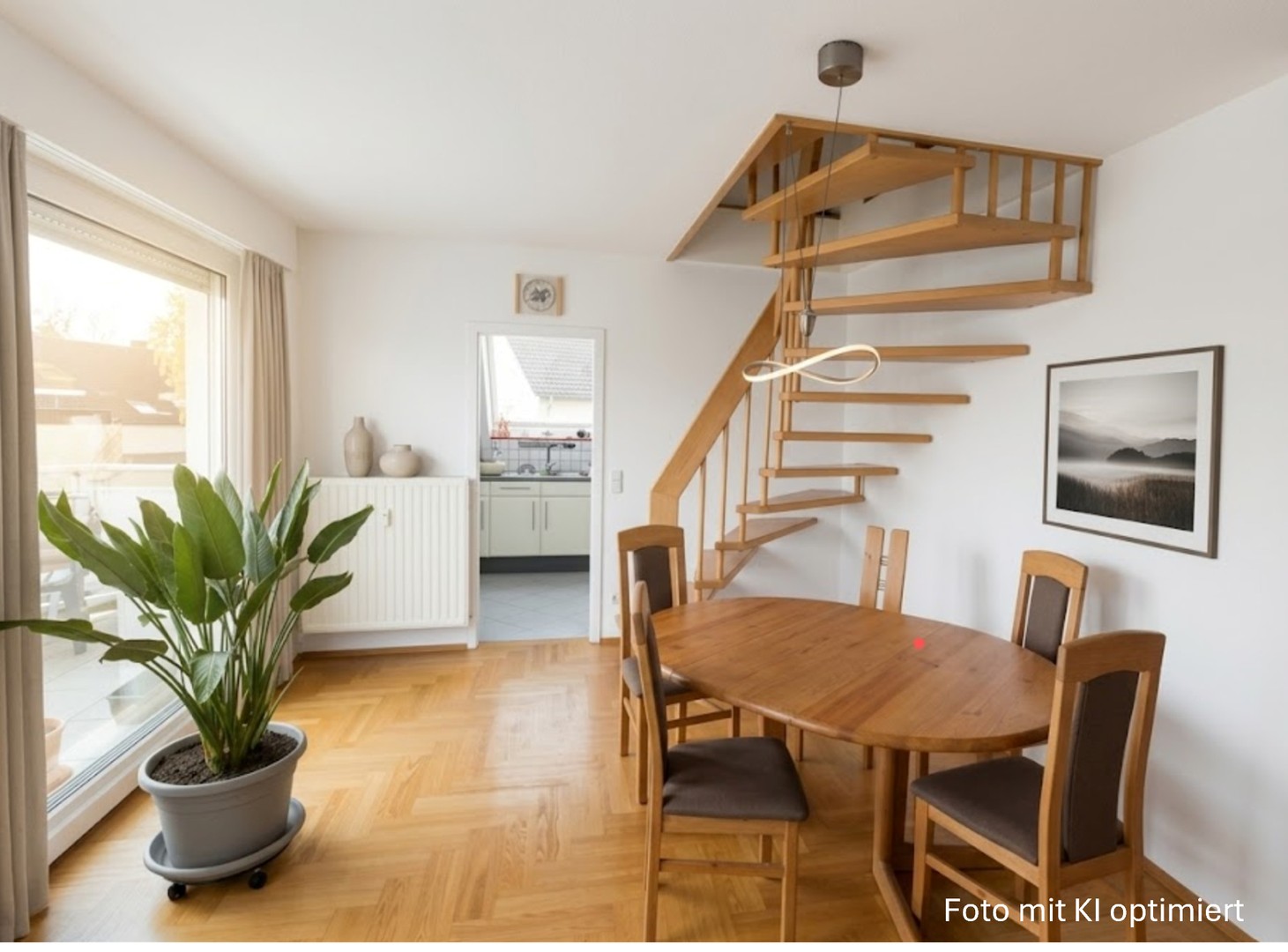 Helle Maisonette mit ausgebautem Spitzboden und 2 Stellplätzen – Haan – Bild 1 von 12