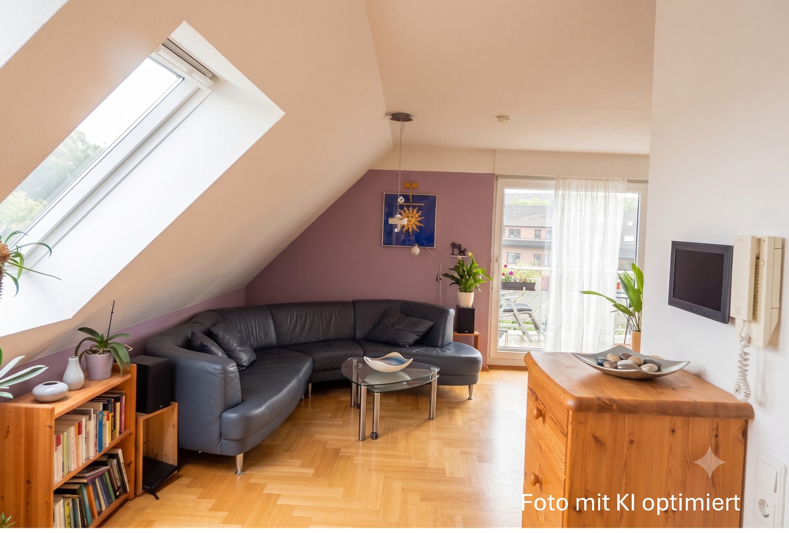 Helle Maisonette mit ausgebautem Spitzboden und 2 Stellplätzen – Haan – Vorschaubild 4