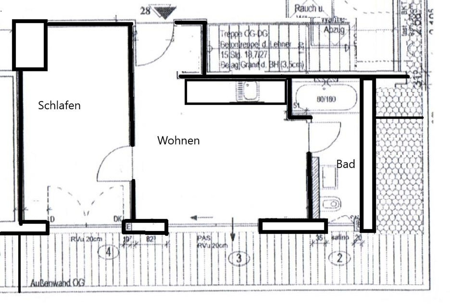 Sehr helle 2-Zimmer- Wohnung mit Ost-Süd-Balkon – München – Vorschaubild 9