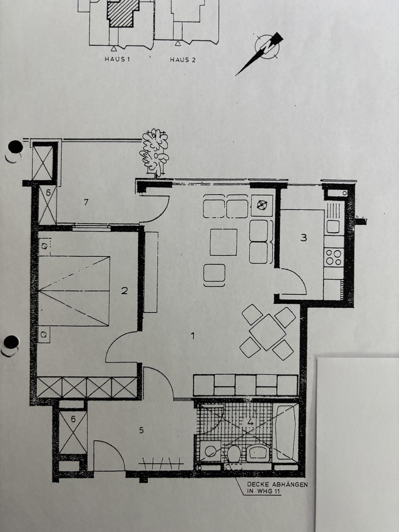 Wohnen im Dachgeschoß einer 2 Zimmer Wohnung in Hilden-Nord – Hilden – Vorschaubild 17