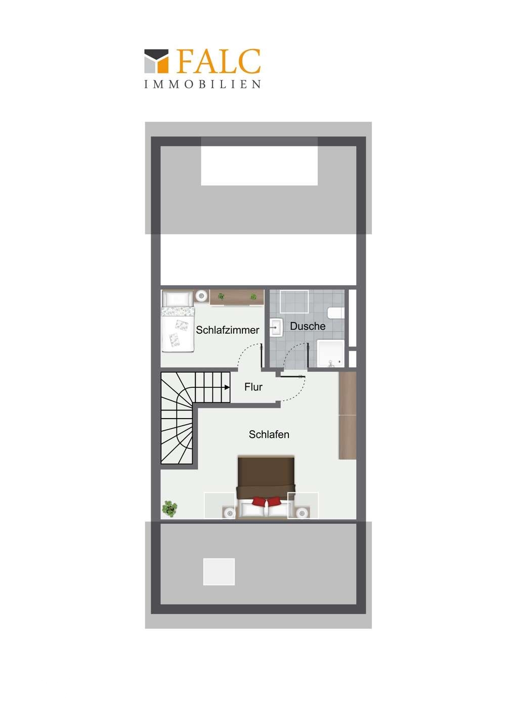 Charmante 4-Zimmer-Maisonettewohnung mit viel Platz für die ganze Familie – Haan – Vorschaubild 14
