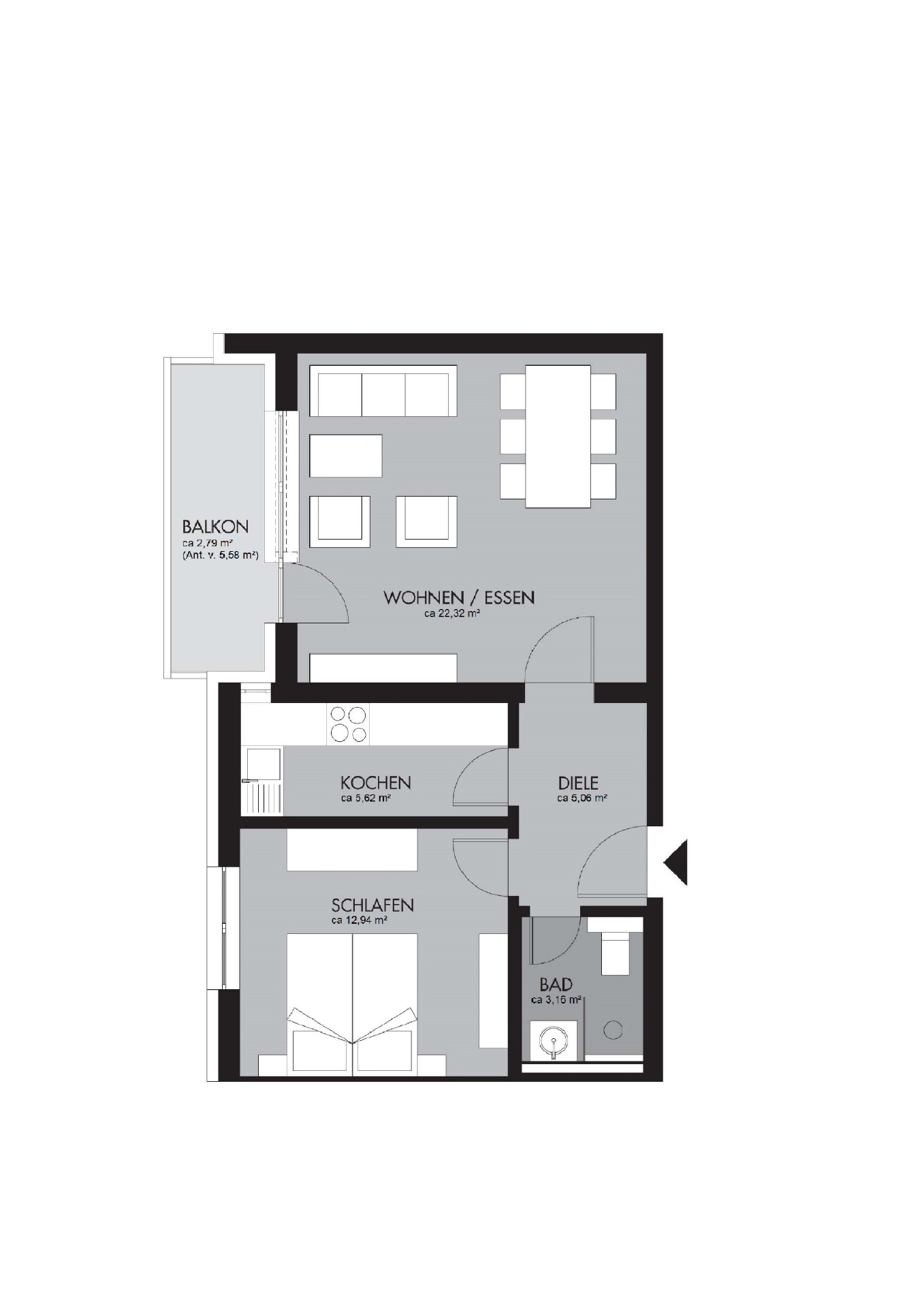 AIGNER - Lichtdurchflutete Wohnung in ruhiger Stadtlage – München – Vorschaubild 8