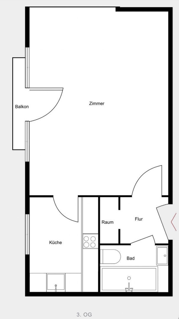Helle 31 m²-Wohnung mit Balkon nahe Bayerischer Platz – frisch renoviert, fre – Berlin – Vorschaubild 21