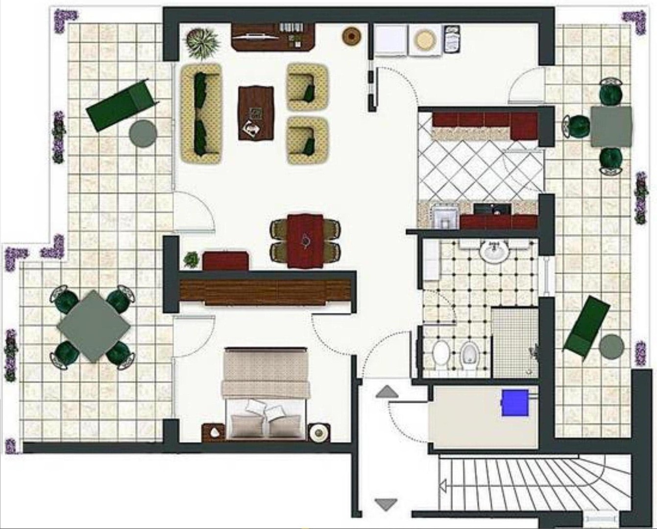 Energieeffizientes - 2 Zimmer - Penthouse mit Dachterrassen und Weitblick – Hildesheim – Vorschaubild 37