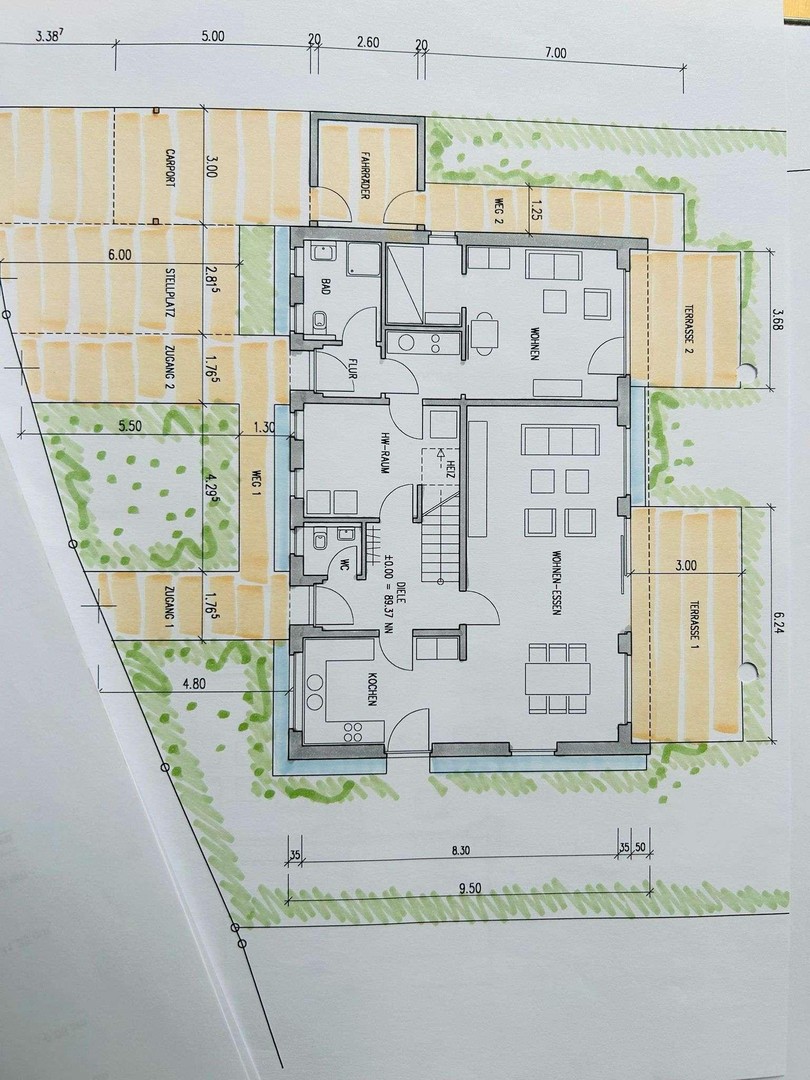 Nachhaltiges+modernes Wohnen, EFH incl. Einl.Whg, KFW55, top Lage, Energieeffizienz A+, WP mit TB – Gütersloh – Vorschaubild 8