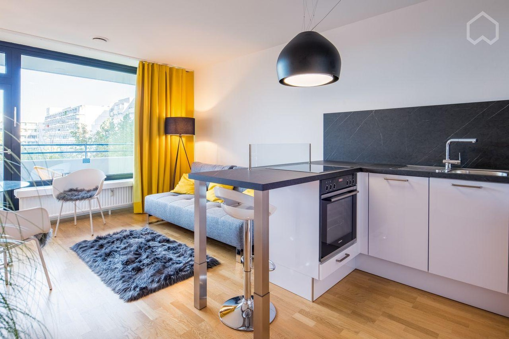 Haidhausen: Stilvolles 1-Zimmer-Apartment mit West-Balkon – AfA-Vorteil & Erbpacht – München – Vorschaubild 5