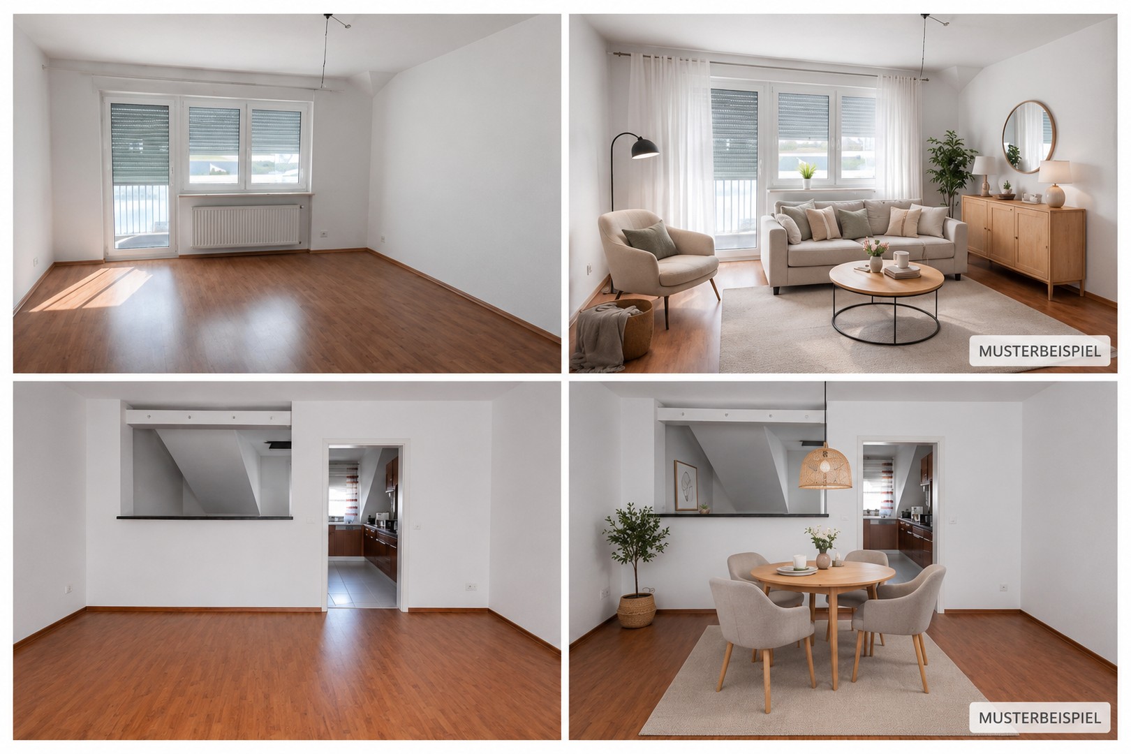 Charmante 4-Zimmer-Eigentumswohnung mit Balkon in ruhiger Lage – Hof – Vorschaubild 9
