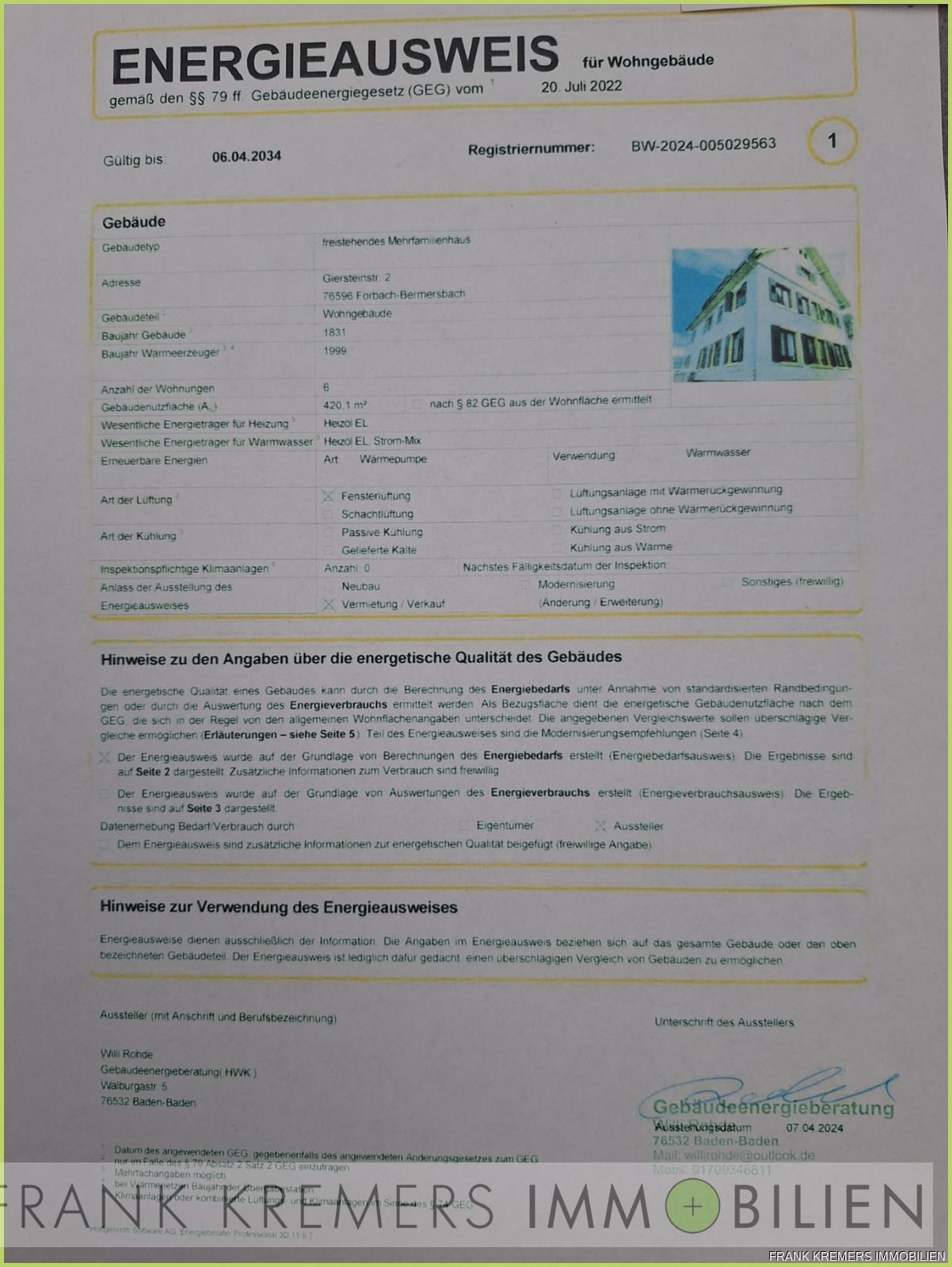 Eigentumswohnung in beliebter Ferienregion – Forbach – Vorschaubild 21
