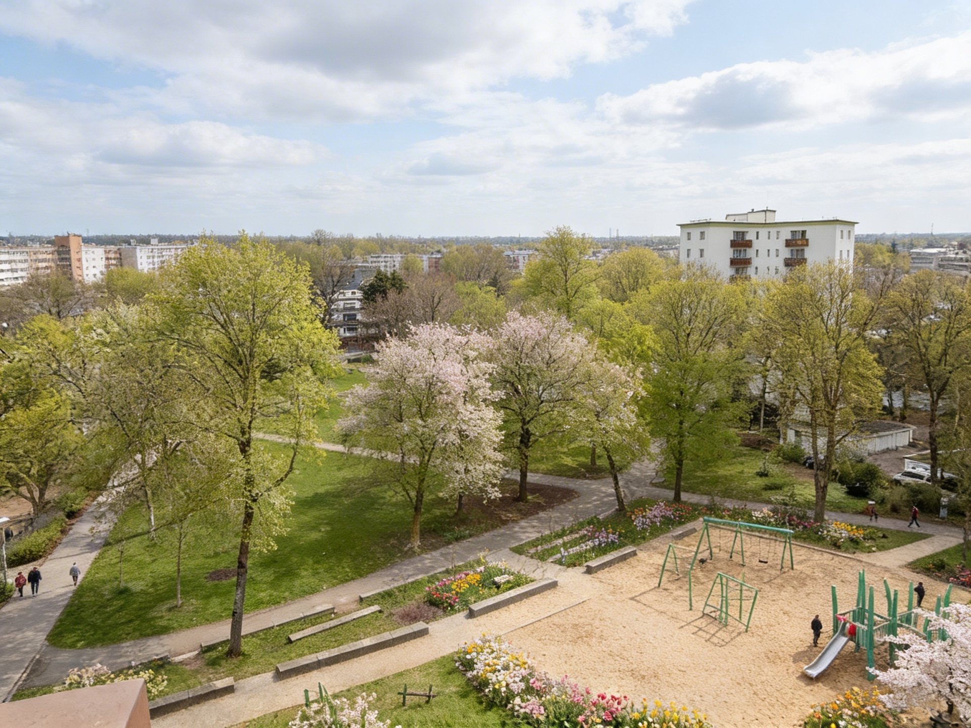 3-ZI.-WHG. MIT ANGRENZENDEM APARTMENT, DACHTERASSE UND 2 PKW-STELLPLÄTZEN IN CITYNÄHE ZU KAUFEN!! – Krefeld – Vorschaubild 4