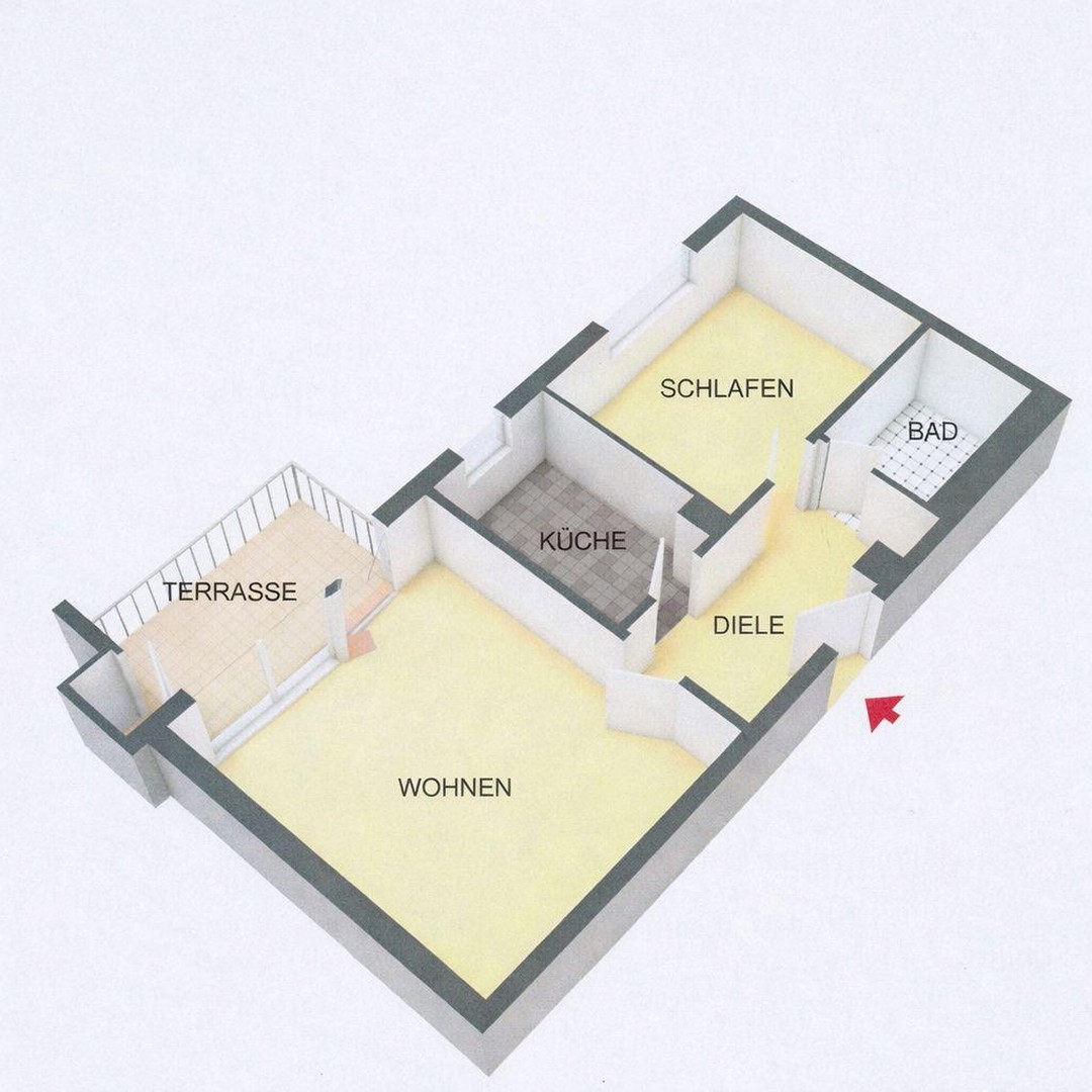 Die ideale 2-Zi.-Wohnung in FFM-Hausen – Frankfurt am Main – Vorschaubild 10