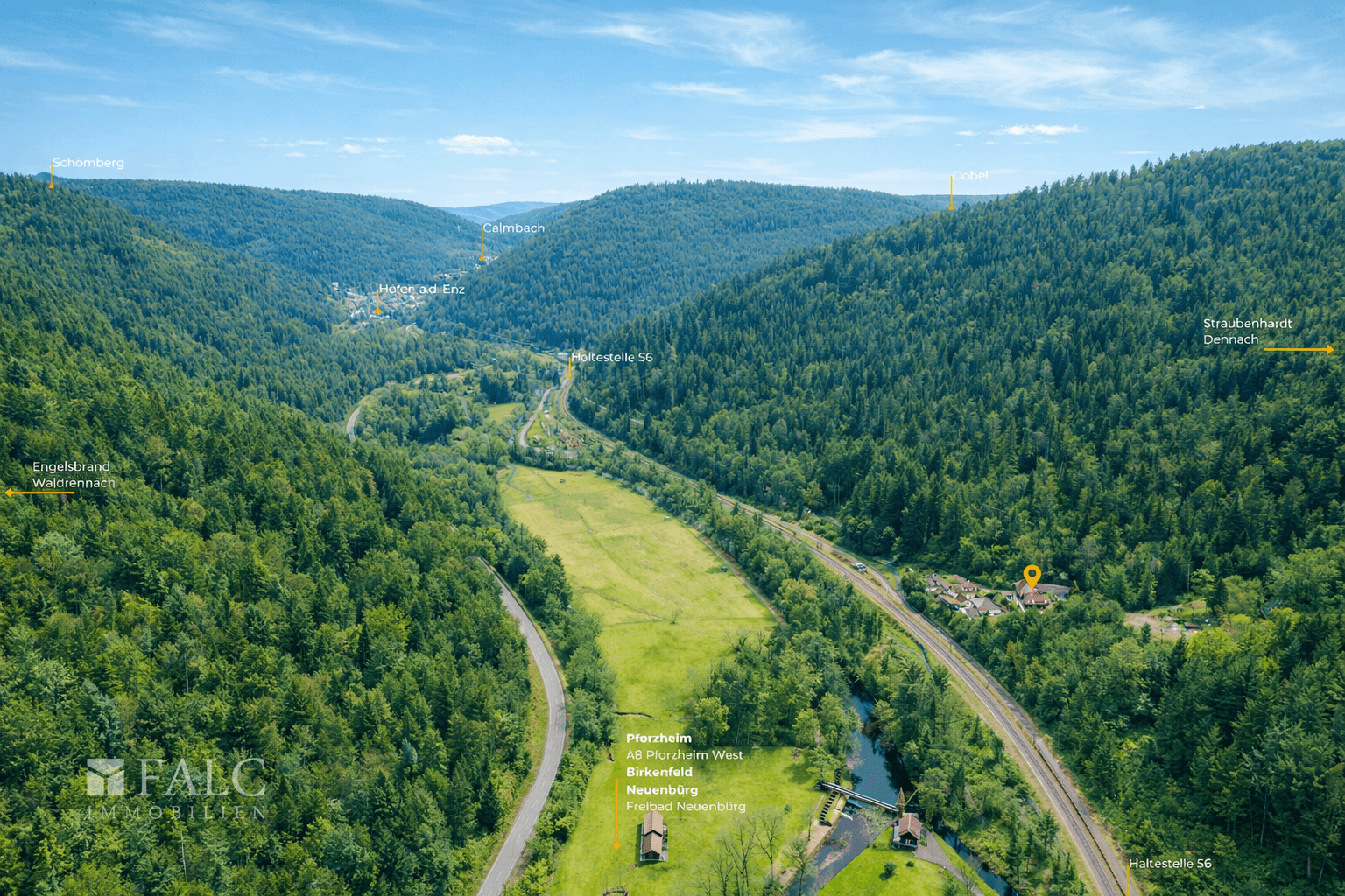 Ruhe und Platz in der Natur - 3,5 Zimmer – Neuenbürg – Vorschaubild 5