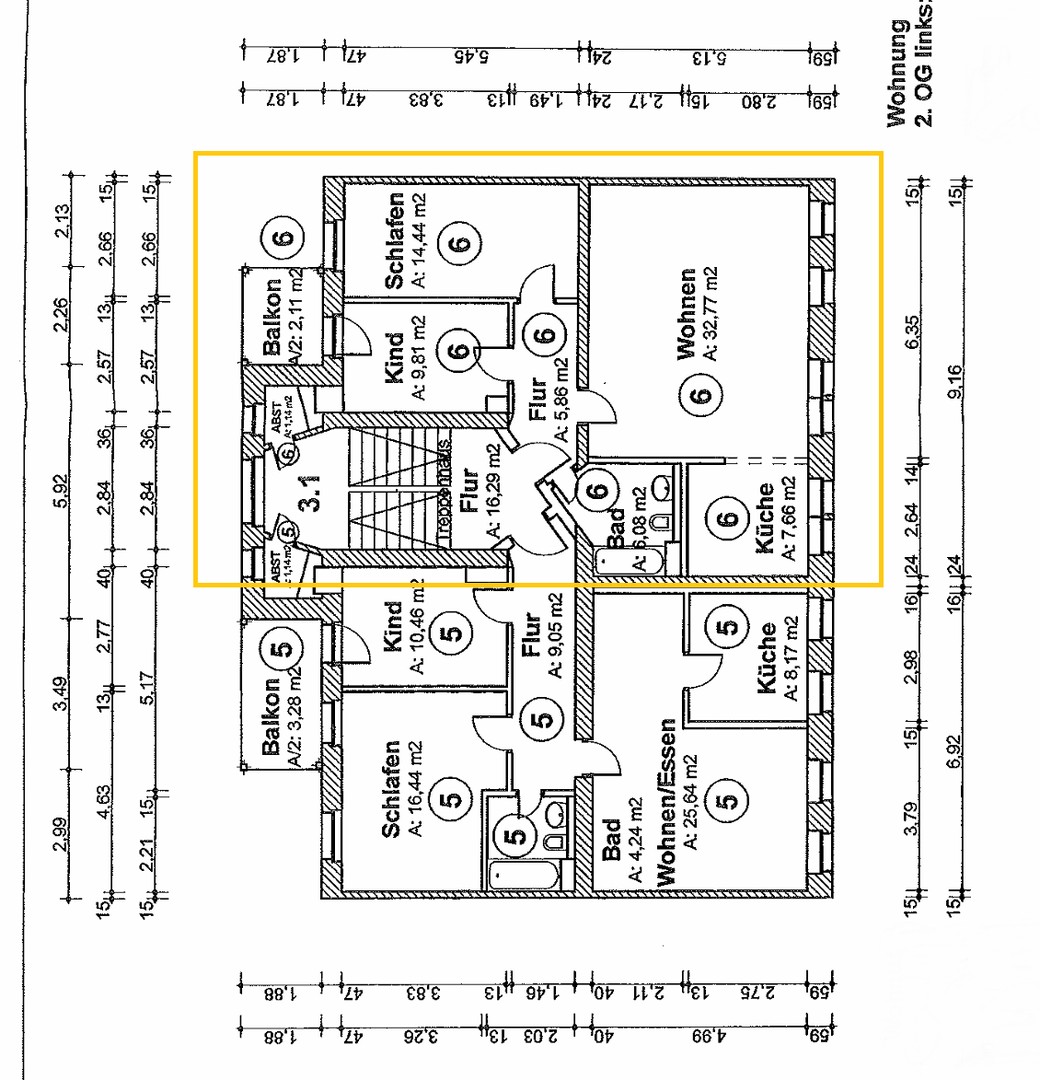 Moderne & offen geschnittene Wohnung mit EBK, 3-Zimmer und Balkon in Chemnitz – Chemnitz – Vorschaubild 14