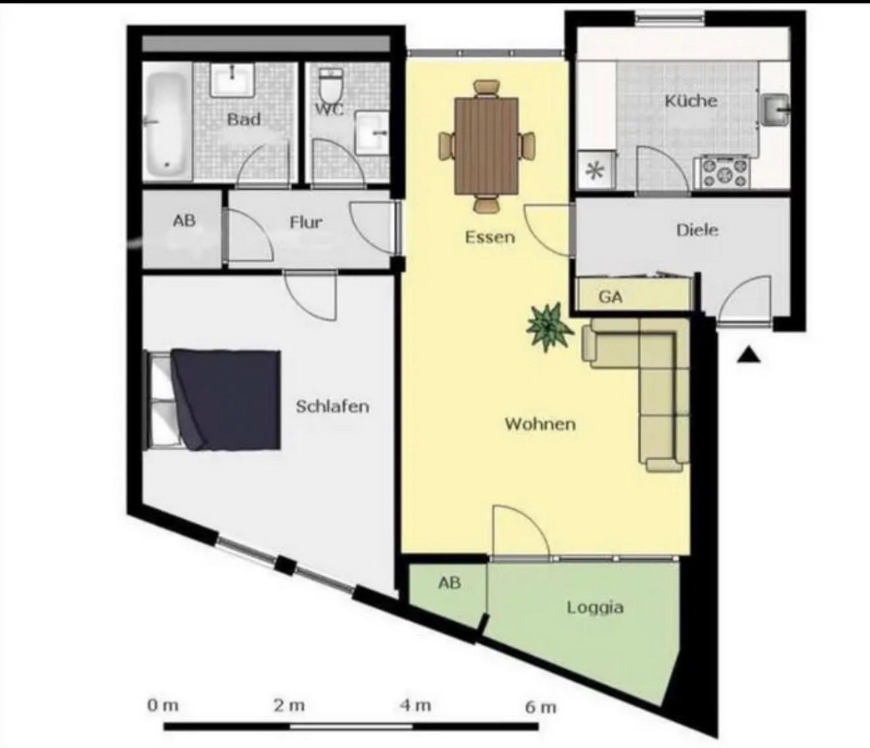 Lakeside Living at Volksgarten | 70 sqm Furnished | Quiet & Central in Düsseldorf – Düsseldorf – Vorschaubild 5