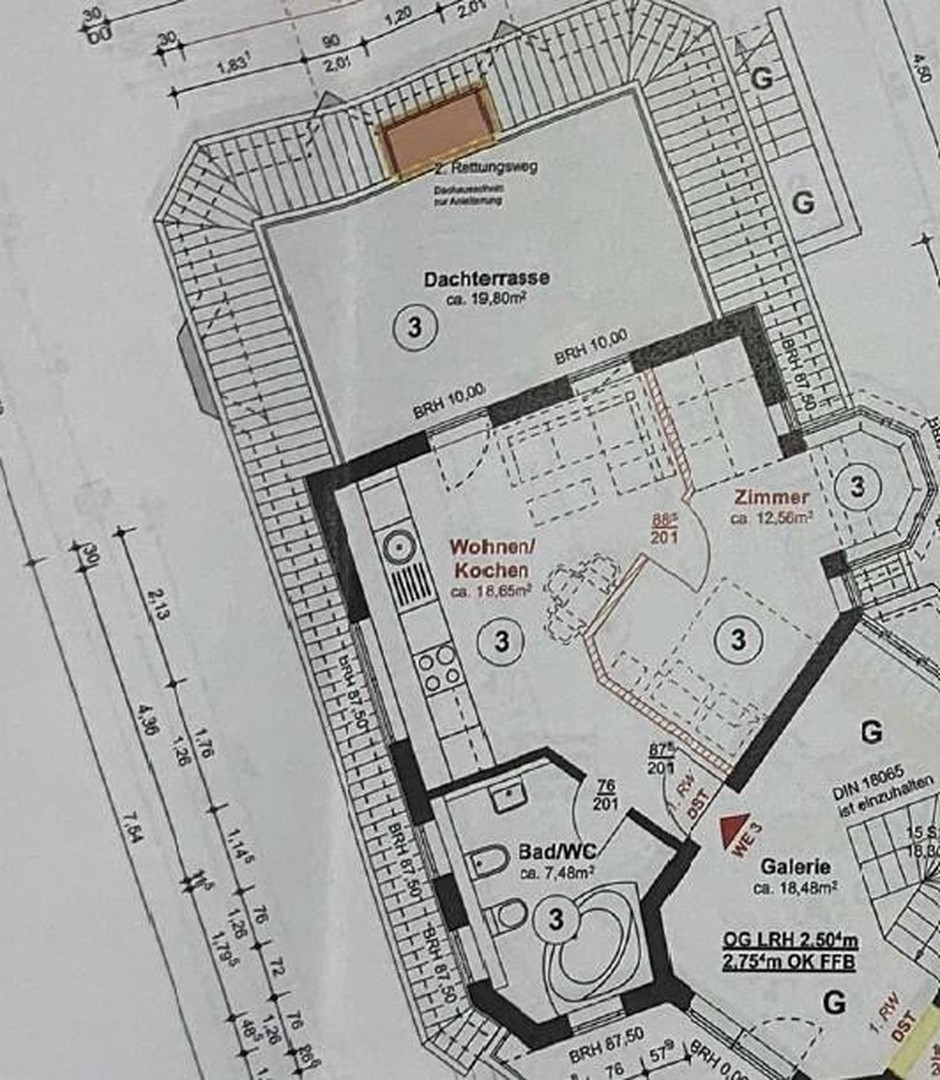Provisionsfrei: Sanierte 2-Zimmer-Wohnung mit riesiger Terrasse – Berlin – Vorschaubild 8