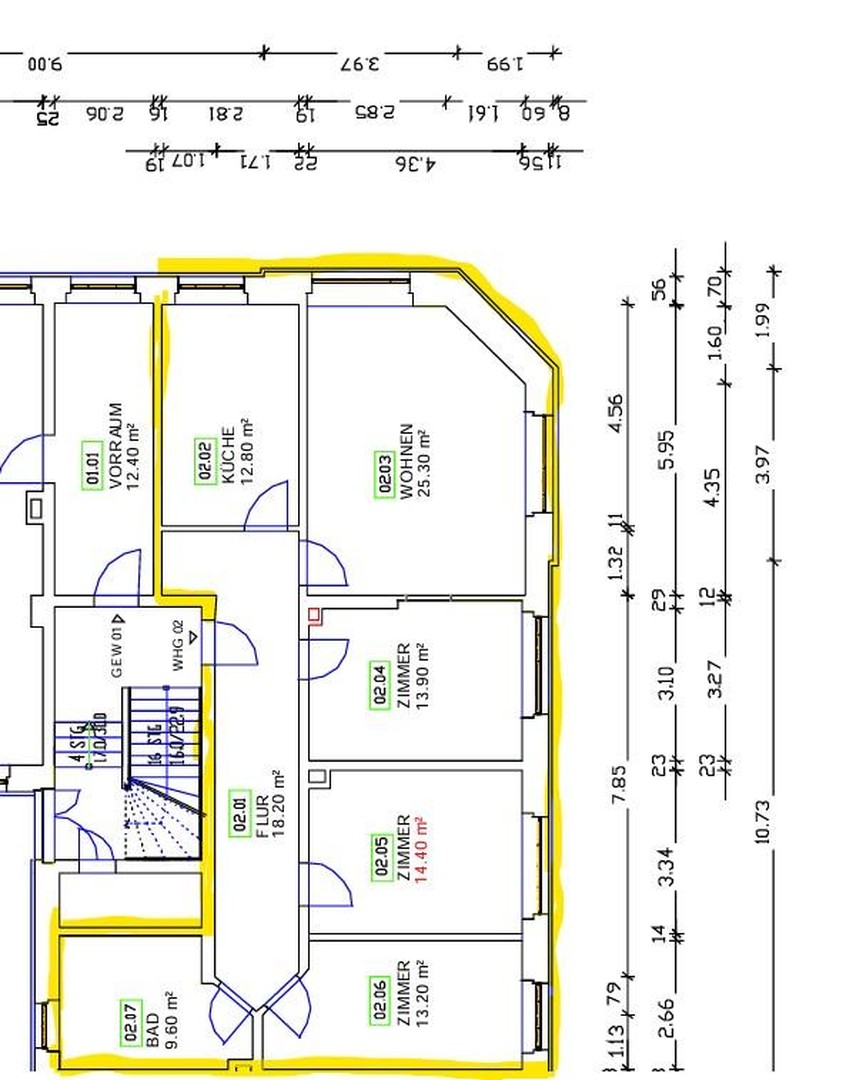 Einziehen und Wohlfühlen – 4-Zi-Wohnung in ruhiger Wohnlage mit perfekter Infrastrukturanbindung – Markranstädt – Vorschaubild 15