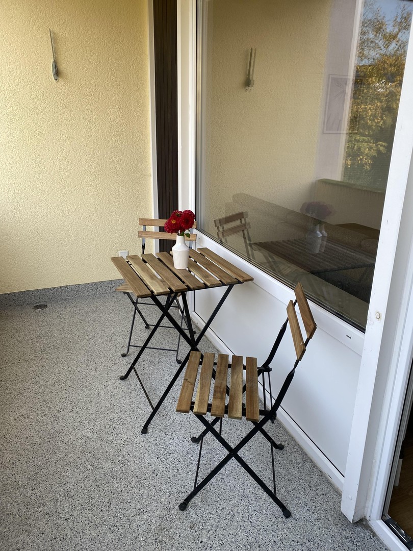 Möblierte Appartement in ruhiger Lage mit Balkon und Aufzug – Ratingen – Vorschaubild 16
