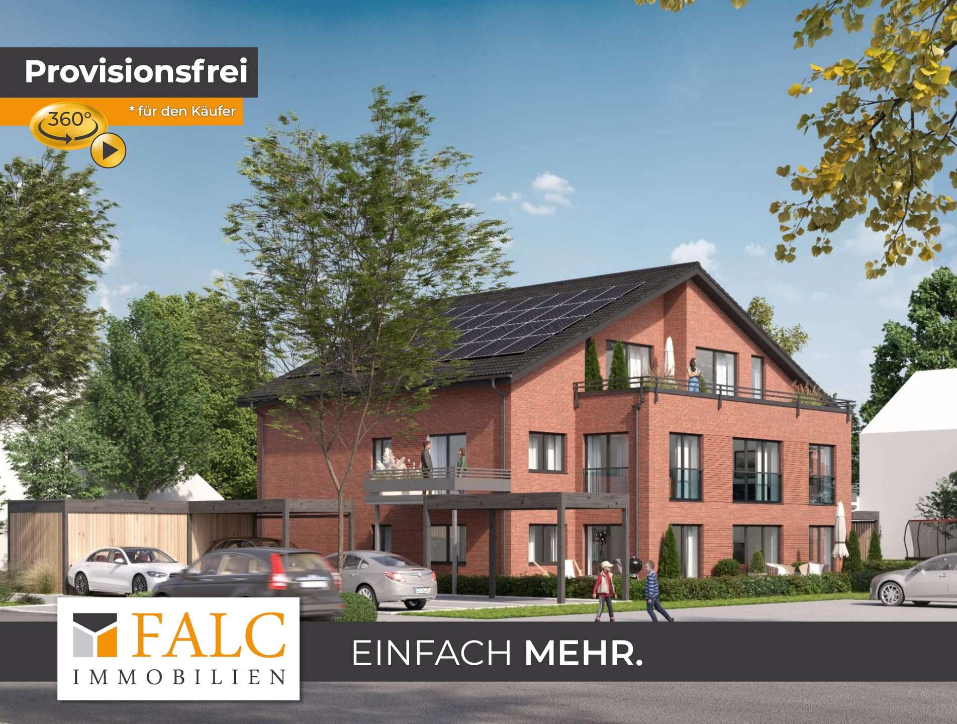 Ihr Wohntraum über den Dächern Coesfelds - Penthouse mit Privatlift und großzügiger Dachterrasse – Coesfeld – Bild 1 von 4