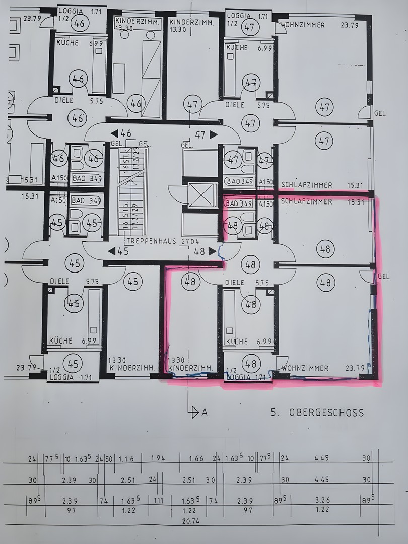 Geschmackvolle, gepflegte 3-Raum-Wohnung mit Balkon in München Feldmoching – München – Vorschaubild 29