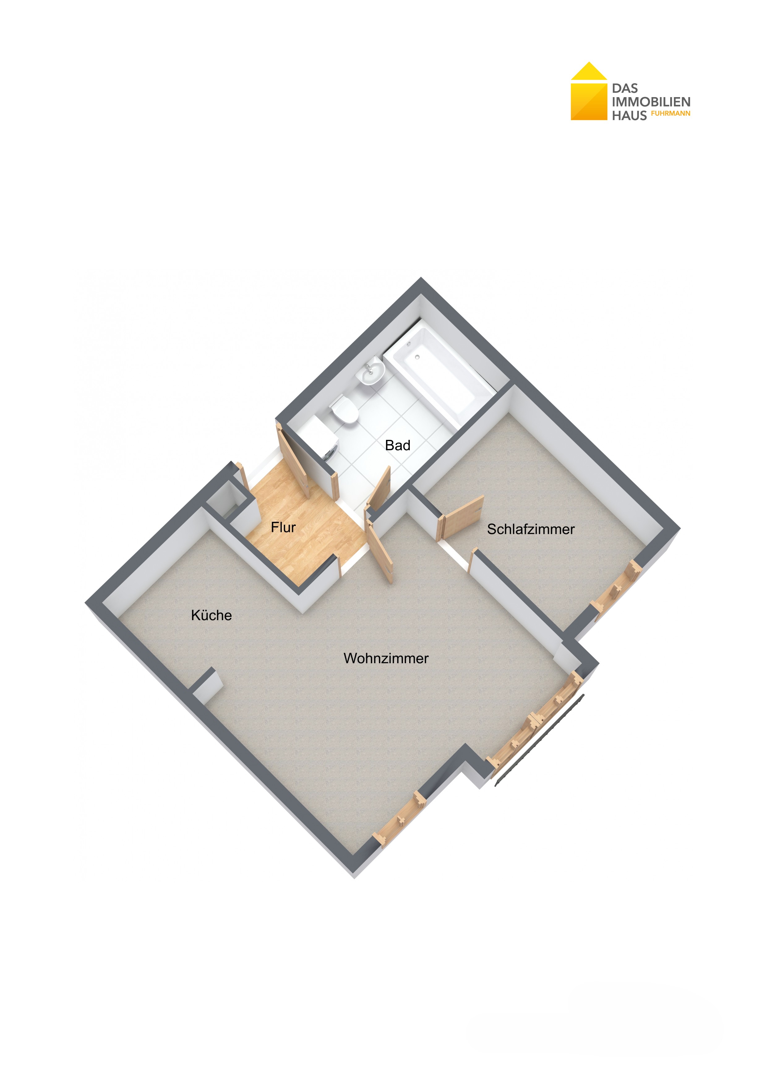 2-Zimmer-Eigentumswohnung – Suhl – Vorschaubild 3