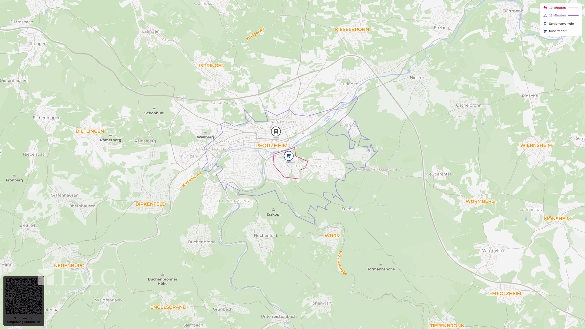 Die Ruhe genießen und doch nicht weit zum Stadtzentrum – Pforzheim – Vorschaubild 10