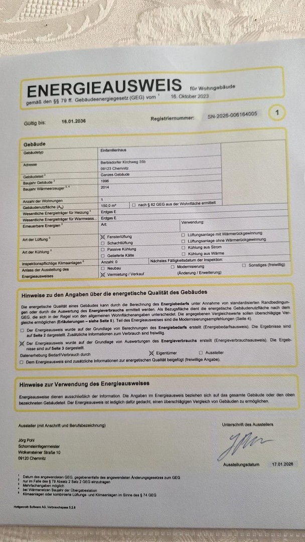 Doppelhaushälfte Chemnitz/ Berbisdorf – Chemnitz – Vorschaubild 33