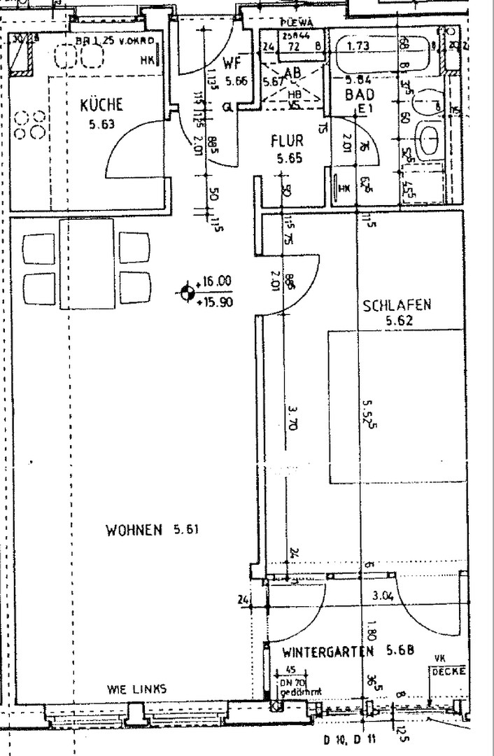 2-Raum Wohnung 63qm mit Wintergarten und Stellplatz – Magdeburg – Vorschaubild 10